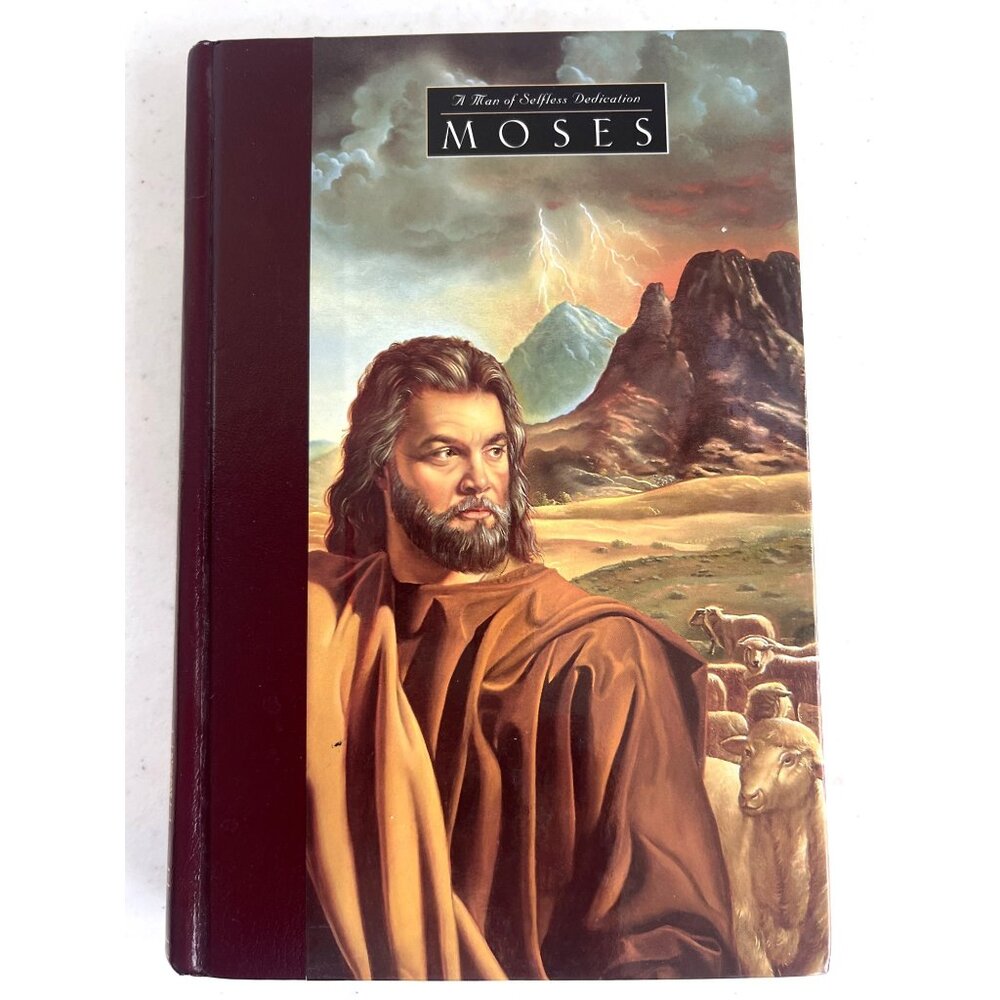 Moses: A Man Of Selfless Dedication‎ Hardcover Book By Charles Swindoll